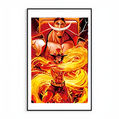 luffy sabo ace / dragon shirohige shanks