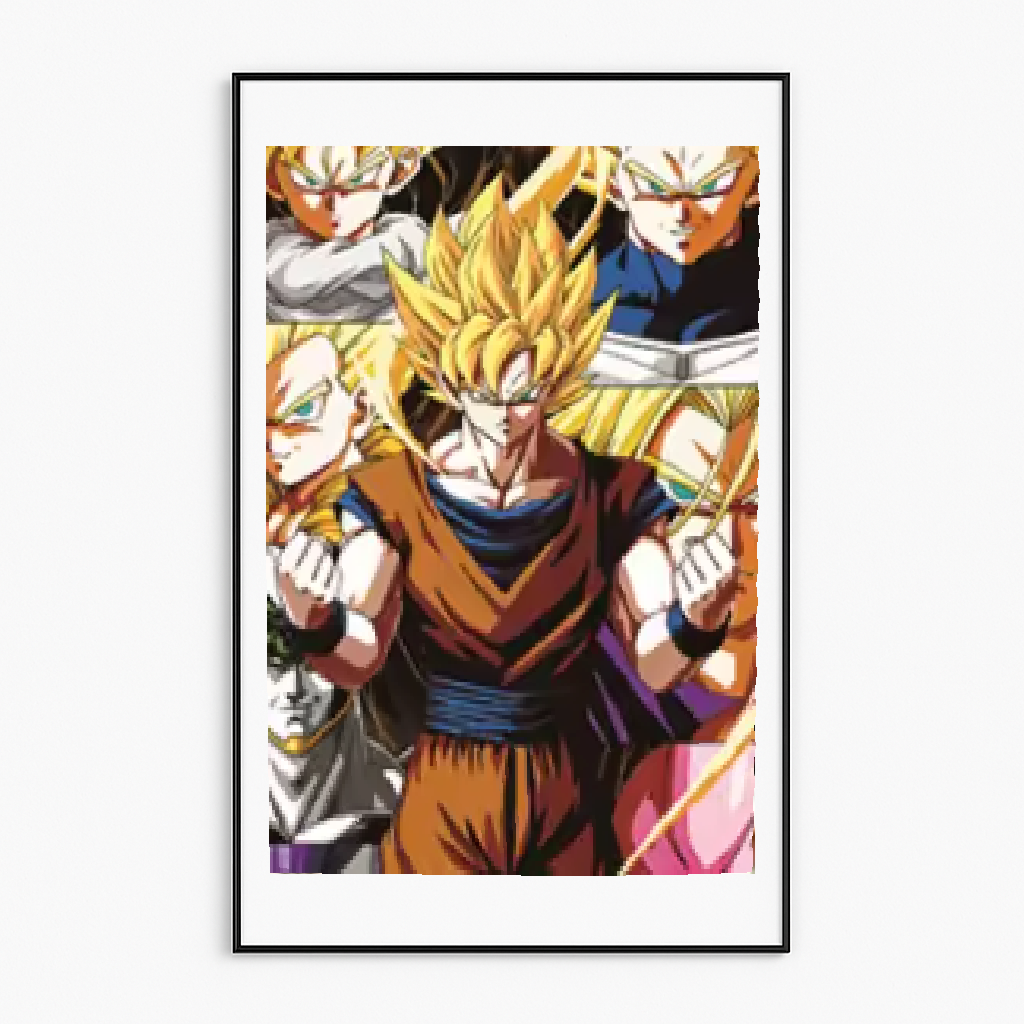 Dragon Ball Anime Lenticular Poster Goku