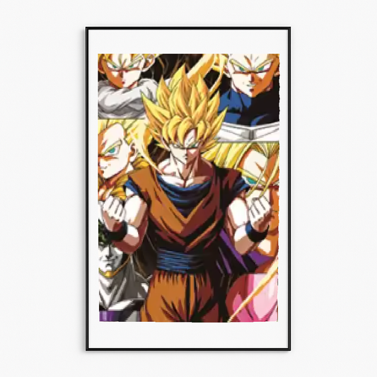 Dragon Ball Anime Lenticular Poster Goku