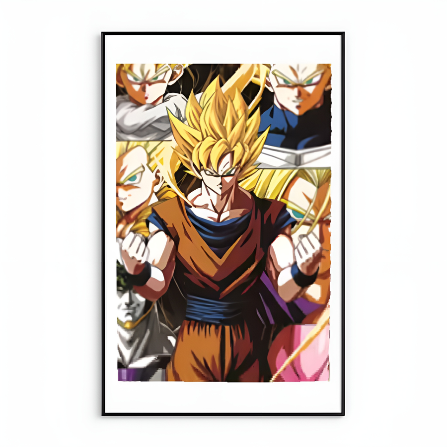 Dragon Ball Anime Lenticular Poster Goku