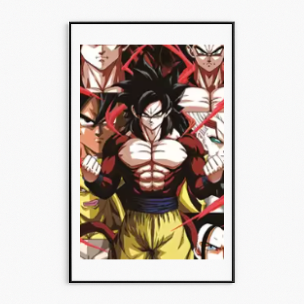 Dragon Ball Anime Lenticular Poster Goku