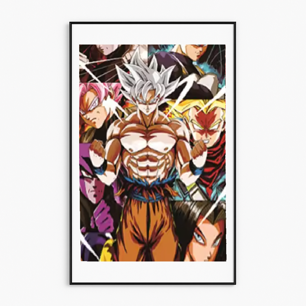 Dragon Ball Anime Lenticular Poster Goku
