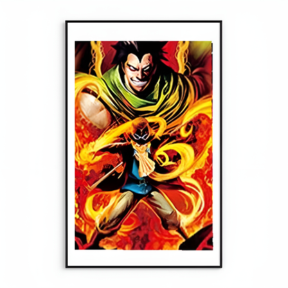 luffy sabo ace / dragon shirohige shanks